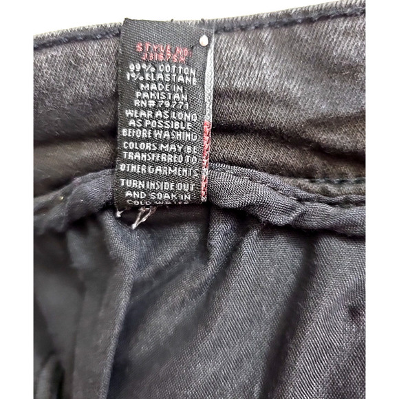 Jordan Craig ~Men's Size 44~ Black Legacy Edition Distressed Jeans Shorts NWT. - Picture 13 of 16